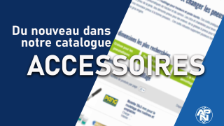Nouveautés dans notre catalogue Accessoires